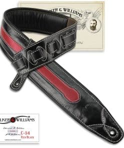 Correa acolchada de cuero Walker & Williams C-34 hecha a