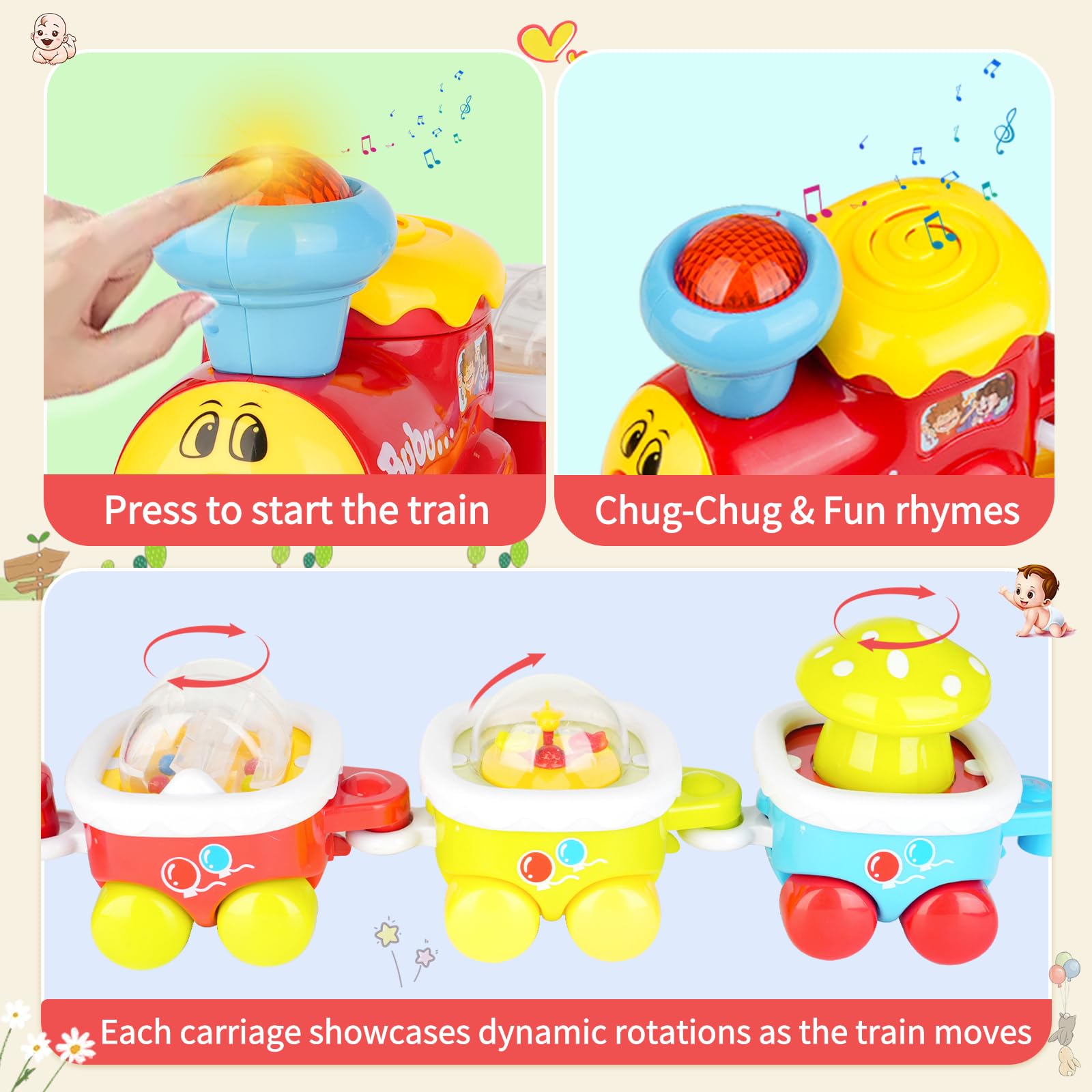 Set de Vías de Tren Eléctrico 36 Piezas, Juguete de - Imagen 3