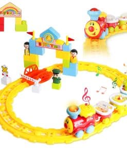 Set de Vías de Tren Eléctrico 36 Piezas, Juguete de