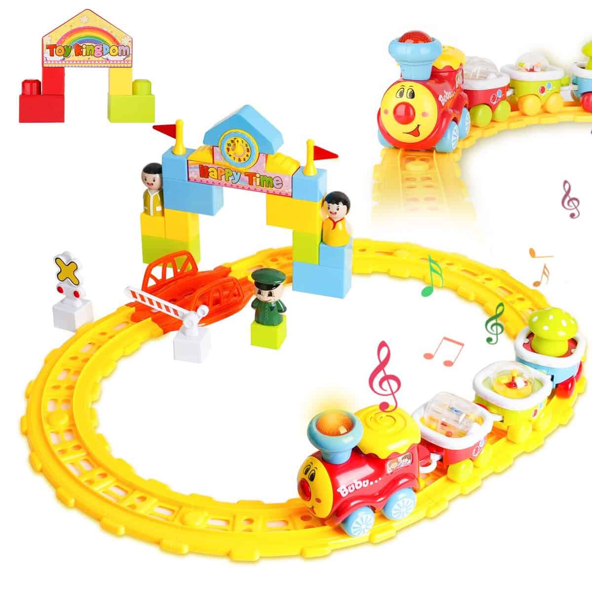 Set de Vías de Tren Eléctrico 36 Piezas, Juguete de