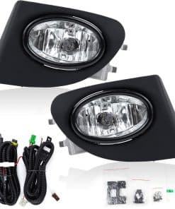 Kit de Luces Antiniebla Transparentes FL7040 Fit Para Civic