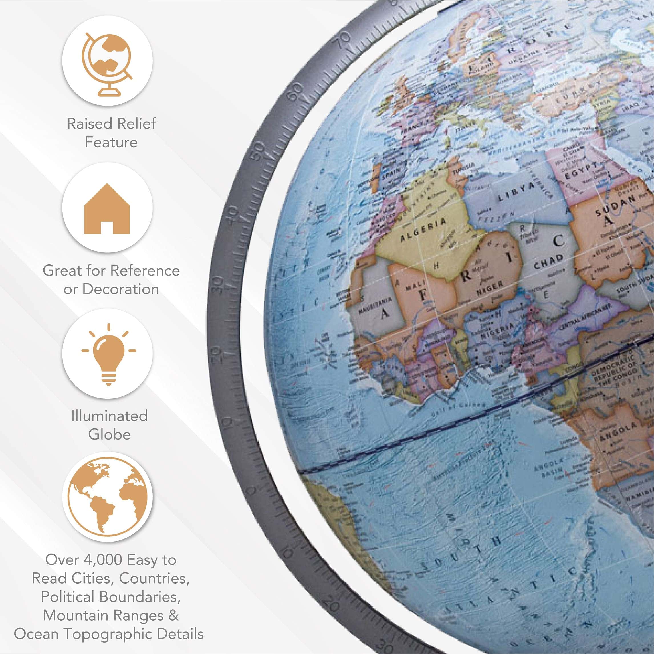 Globo Iluminado Aviator de Waypoint Geographic - Imagen 5