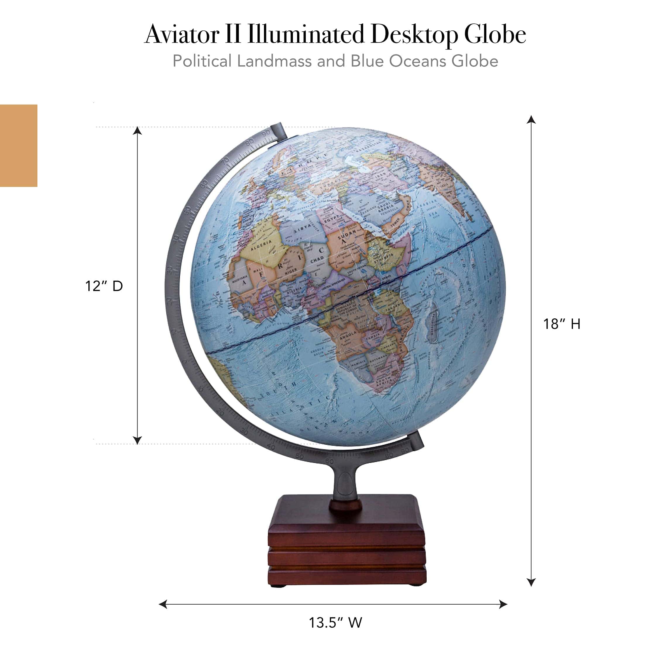 Globo Iluminado Aviator de Waypoint Geographic - Imagen 4