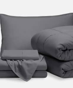 Juego de Colcha y Sábana Bare Home 5 Piezas - Twin XL -