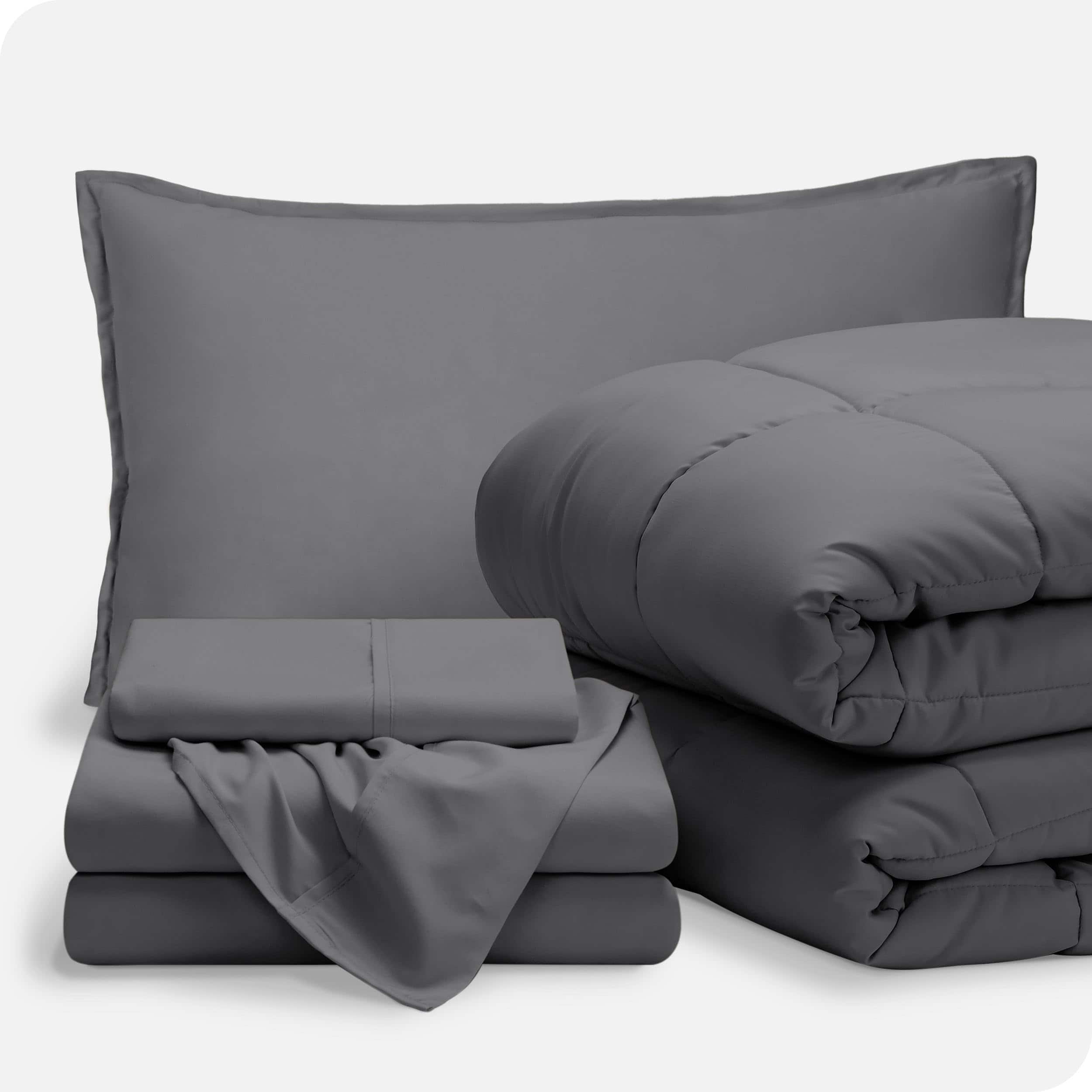 Juego de Colcha y Sábana Bare Home 5 Piezas - Twin XL -