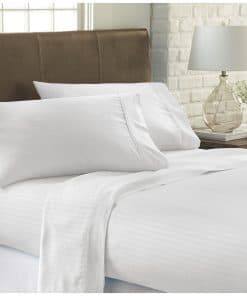 Juego de sábanas ienjoy Home Embossed de 4 piezas, King,