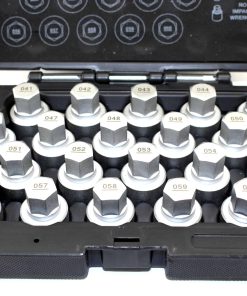 TEMO 20 pcs Juego de Llaves de Perno de Seguridad Antirrobo