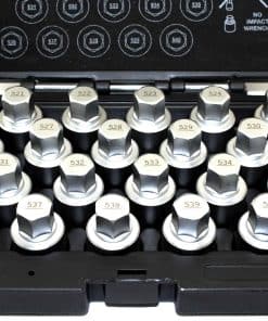 TEMO 20 pc Juego de Llaves de Vaso para Tuerca de Seguridad