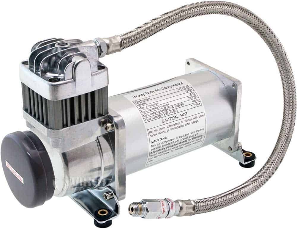 Compresor de aire Vixen Horns 12V con tanque de 1.5 galones - Imagen 5