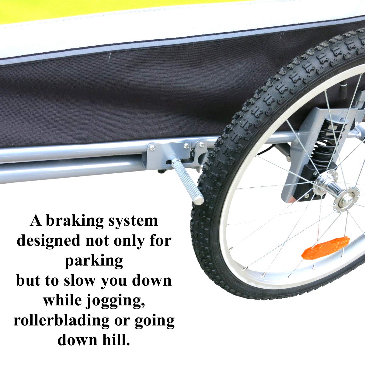 Cochecito de bicicleta remolque para niños Booyah Strollers - Imagen 7