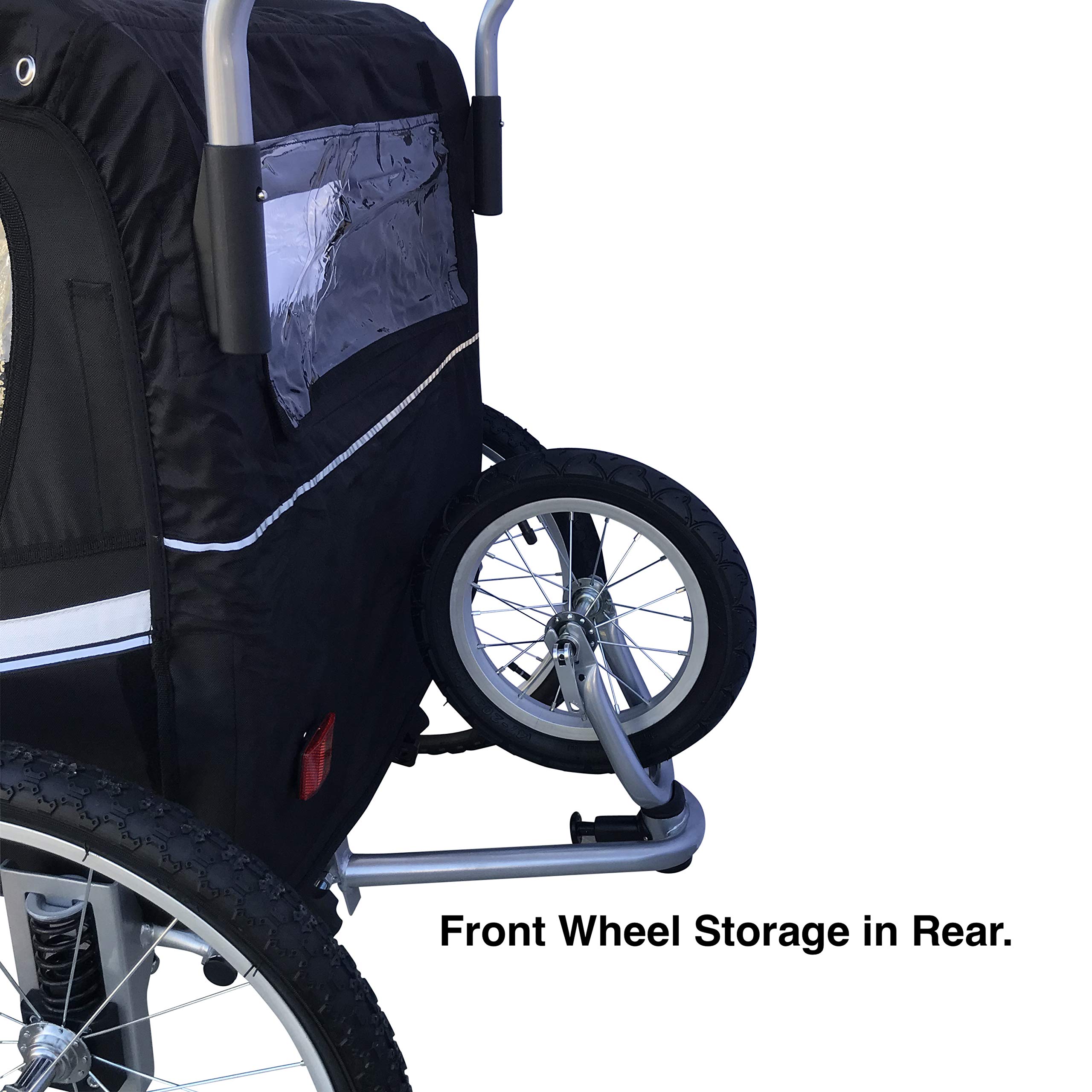 Cochecito de bicicleta remolque para niños Booyah Strollers - Imagen 8