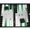 Juego de Backgammon Premium de 19 pulgadas - -Negro, Gris, V