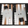 Juego de Backgammon Premium de 19 pulgadas - -Negro