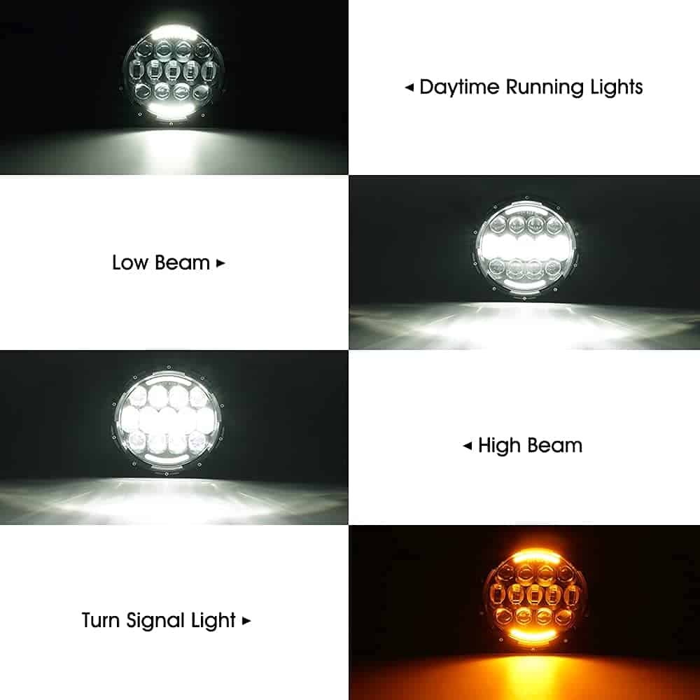 Faros LED Xprite 105W con Haz Alto/Bajo, DRL y Señal de - Imagen 3