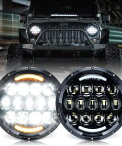 Faros LED Xprite 105W con Haz Alto/Bajo, DRL y Señal de