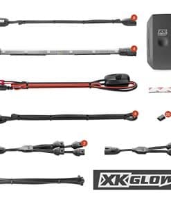 Kit de luces XK Glow KS-MOTO-STANDARD Estándar Cromado