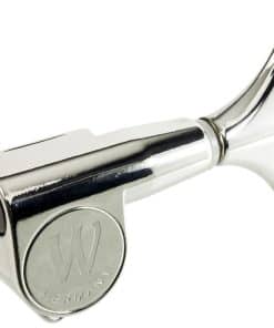 Sintonizador de bajo Warwick de repuesto, cromado, lado del