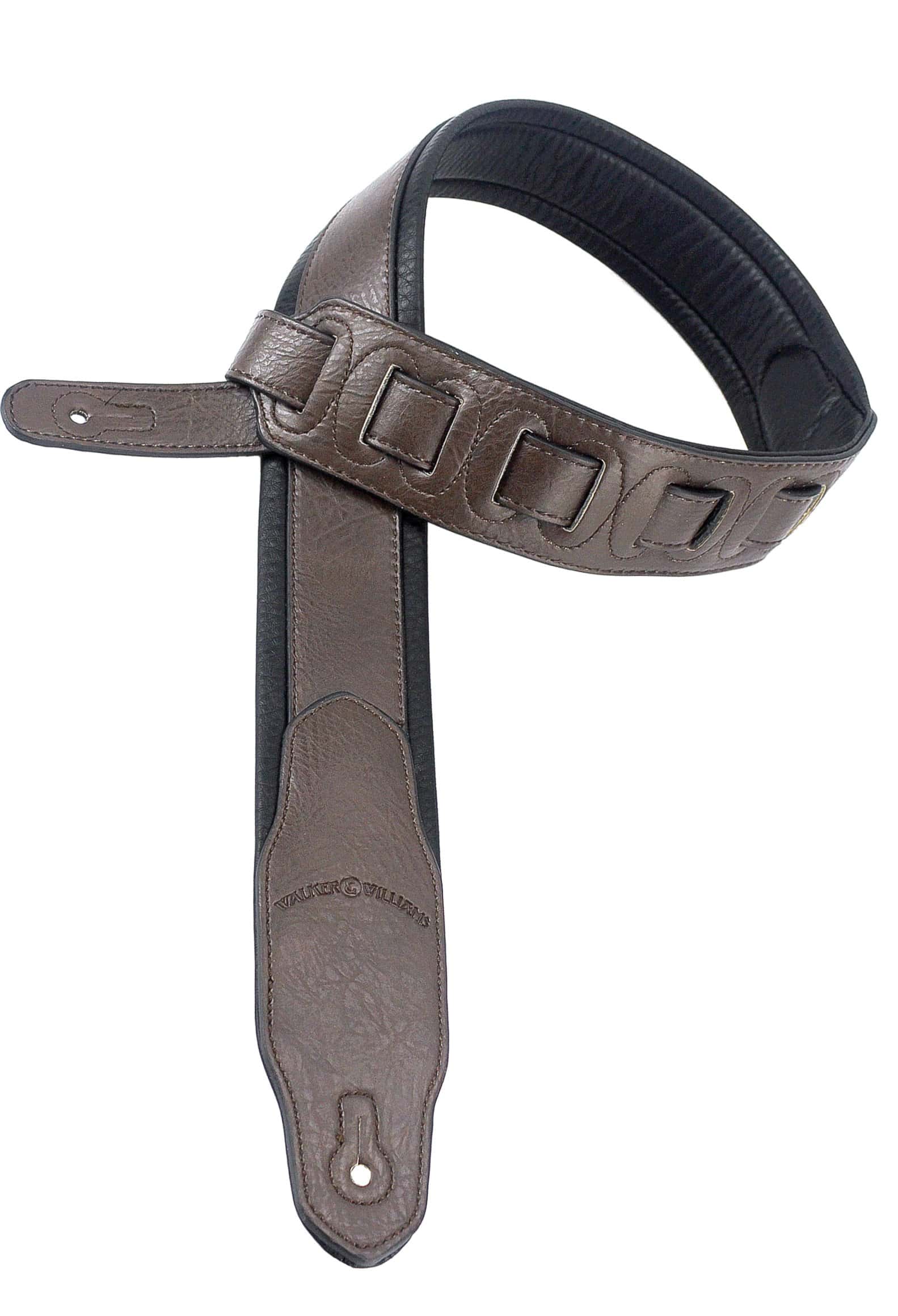 Correa para guitarra Walker & Williams G-108 de nogal - Imagen 4