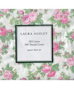 Set de sábanas Laura Ashley Iona rosa con estampado floral