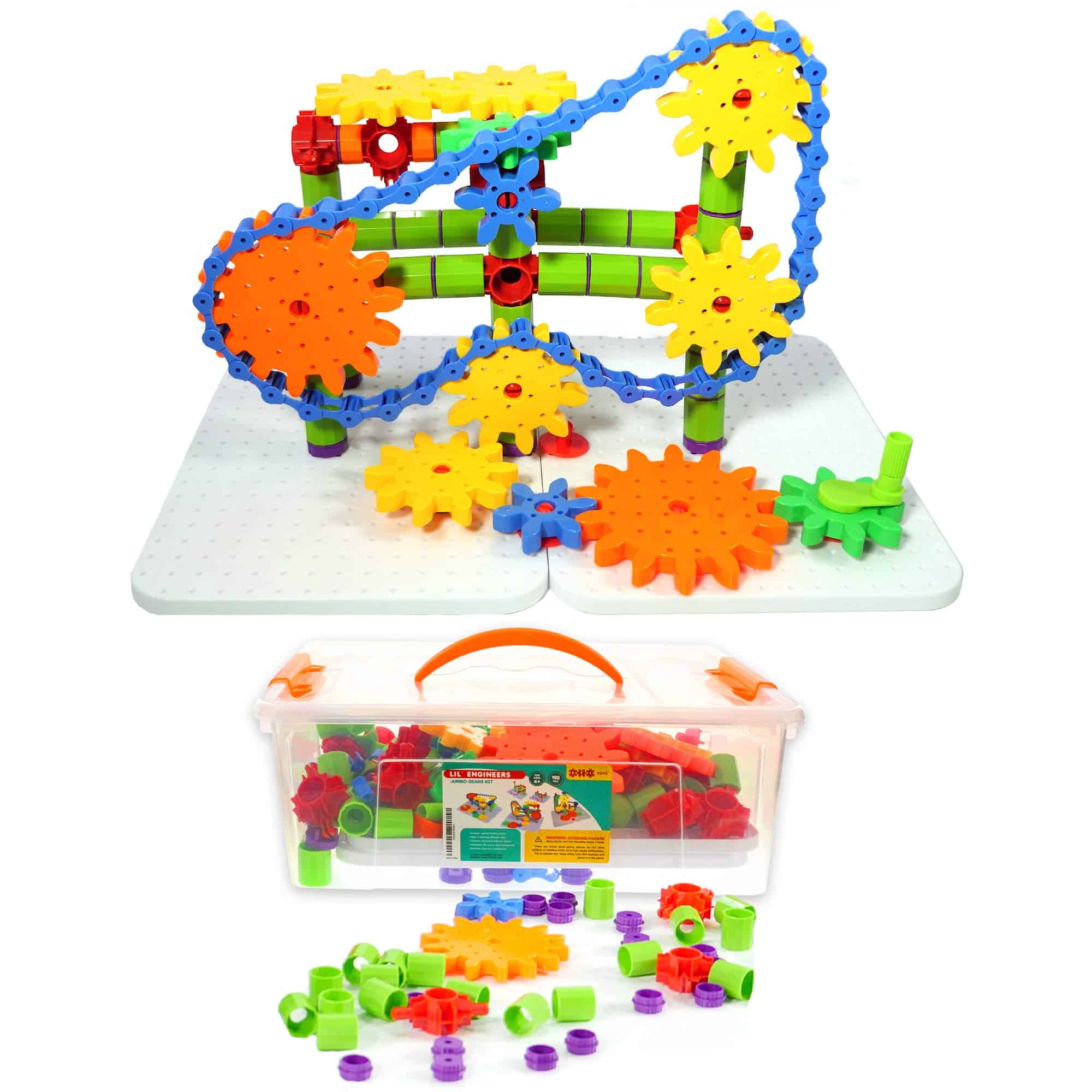 ETI Toys | Aprendizaje STEM | Set de Engranajes Gigantes de