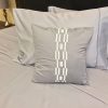 Juego de sábanas de lujo Royal Hotel Bedding -Gris sólido