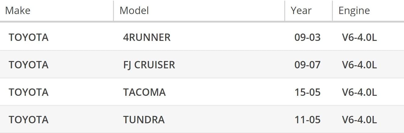 Bomba de Agua OAW T3940 para Toyota 4Runner 03-09, FJ - Imagen 3