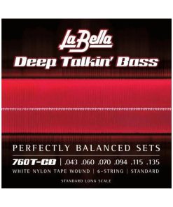 La Bella 760T-CB Cuerdas para Bajo de Escala Larga Estándar