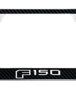 Marco de Placa de Licencia Ford F 150 (2 Agujeros/ Zinc,