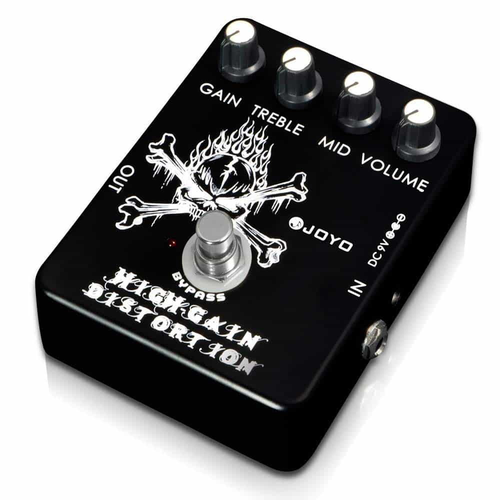 Pedal de Distorsión de Alta Ganancia Joyo JF-04 para