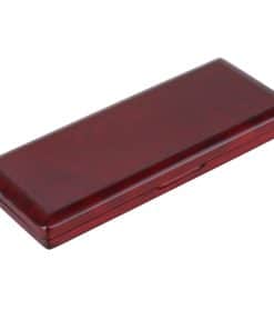 Estuche Rojo de Madera para 10 Cañas de Fagot BQLZR con