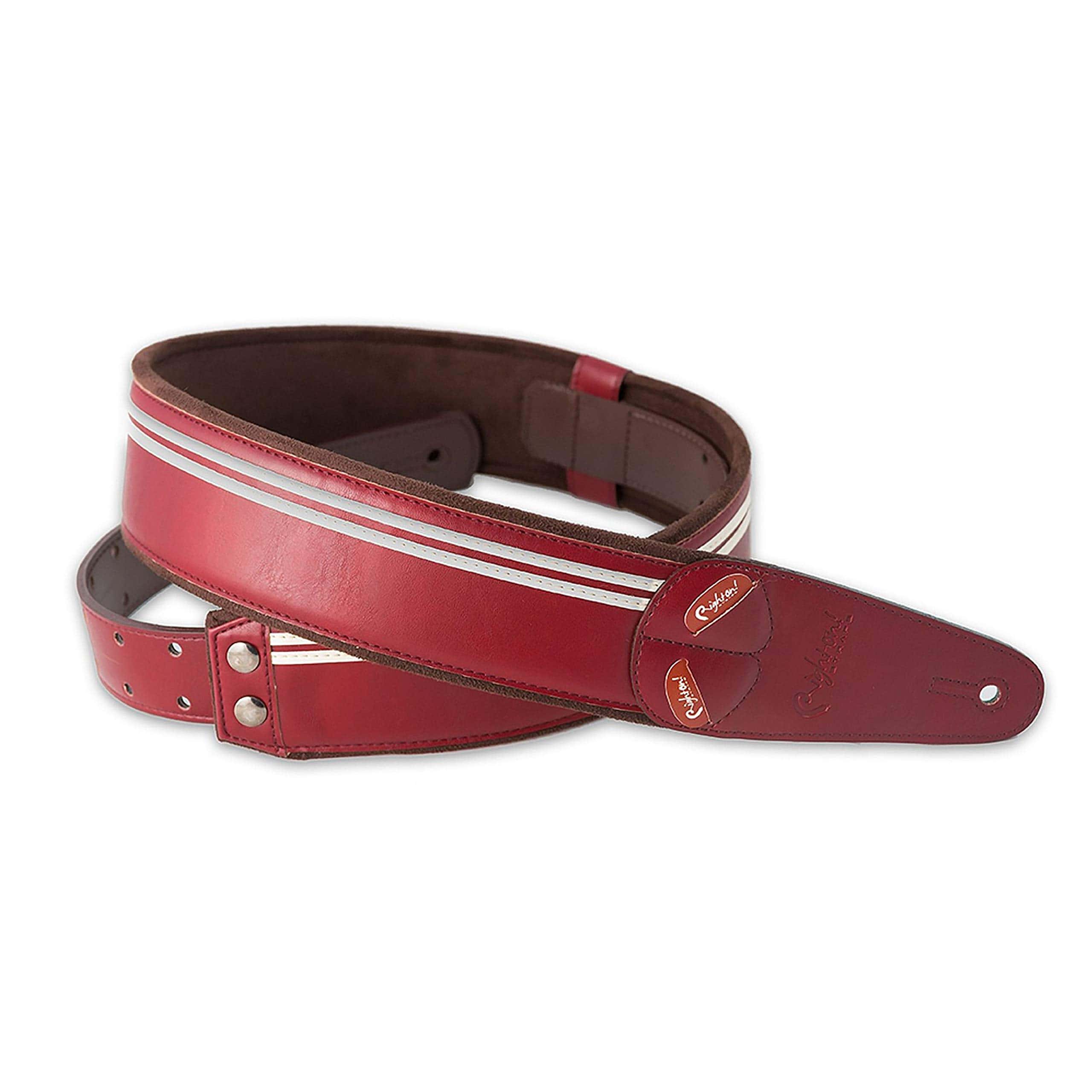 Correa de Guitarra Right On! Straps MOJO Race/Rojo Hecha en