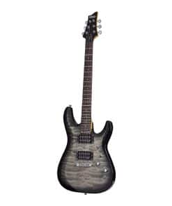 Guitarra eléctrica Schecter C-6 Plus de Cuerpo Sólido, CB