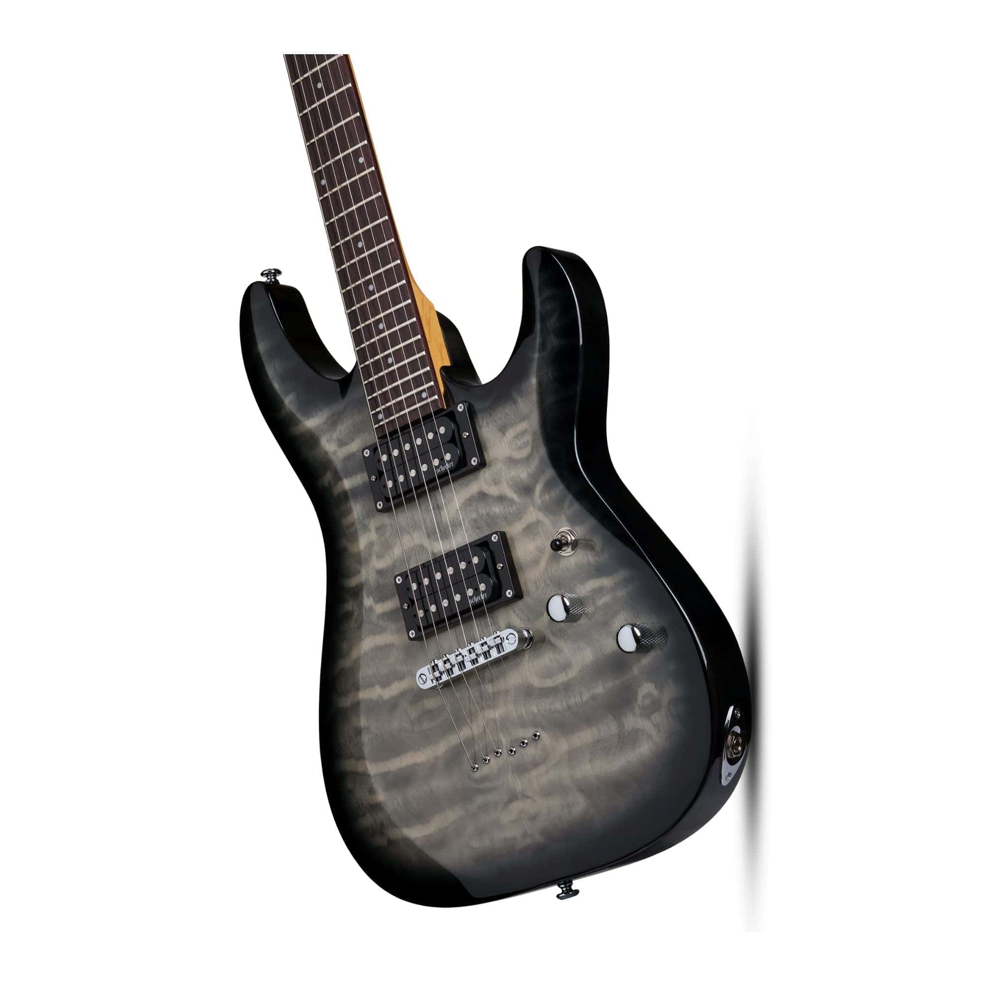 Guitarra eléctrica Schecter C-6 Plus de Cuerpo Sólido, CB - Imagen 4