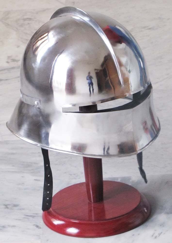 Casco de Sallet Medieval Alemán - Réplica de Casco Cerrado - Imagen 5