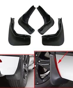 4pcs Guardabarros de Barro para Coche para Tesla Model X