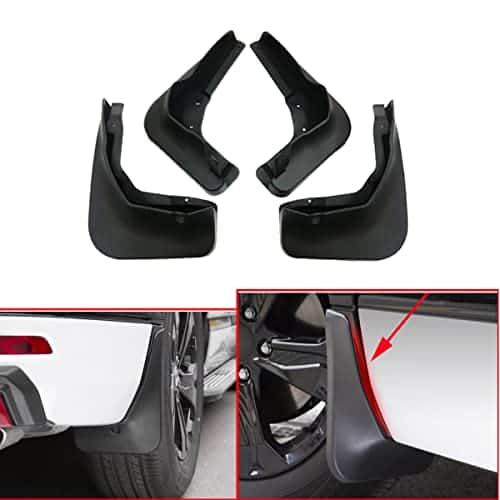 4pcs Protector de Salpicaduras para Guardabarros Fender