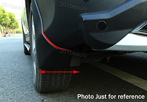4pcs Mud Flap Splash Guard Fender Mudguard Mudflap para - Imagen 5