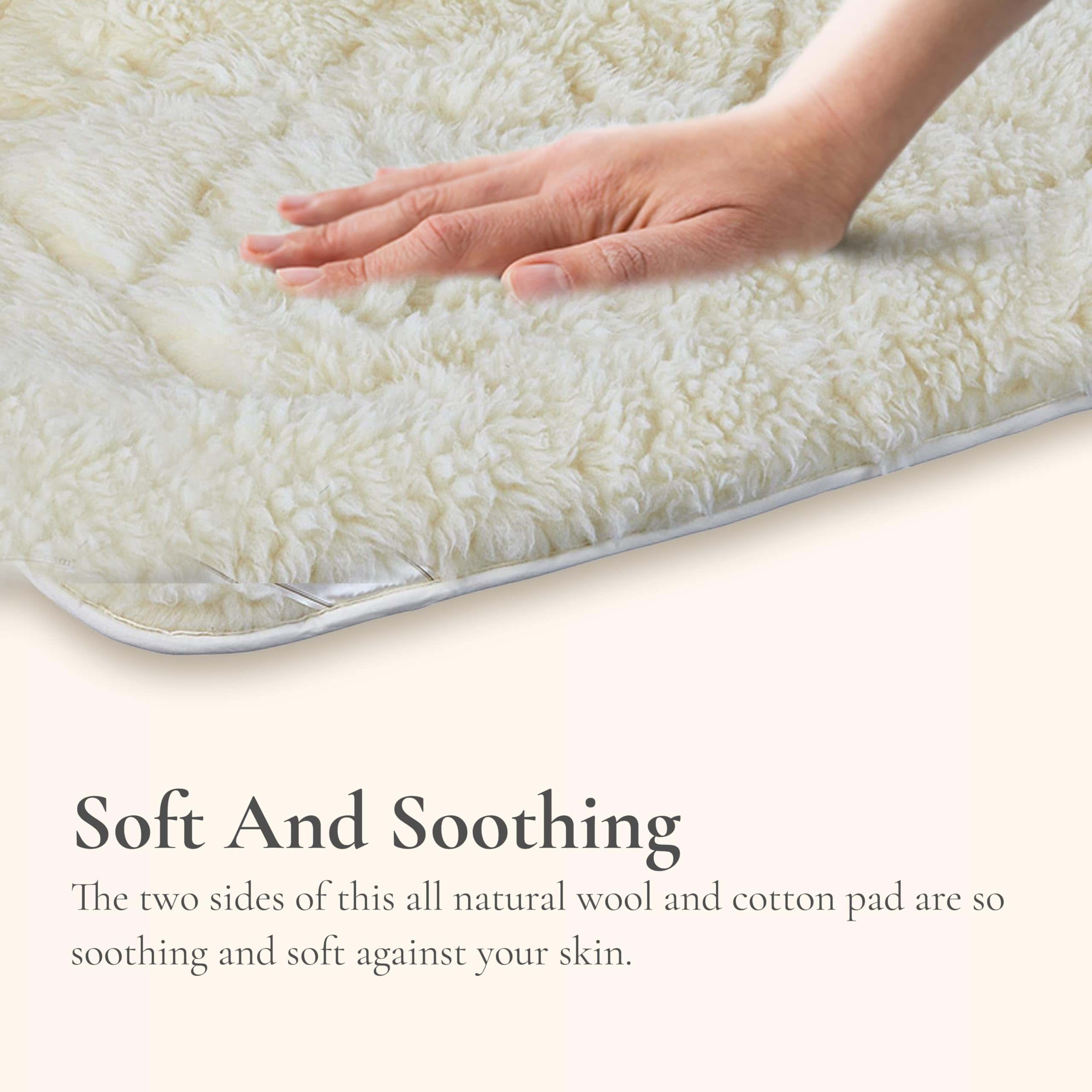 Sleep & Beyond myDual Pad Colchoneta Reversible de Lana - Imagen 7