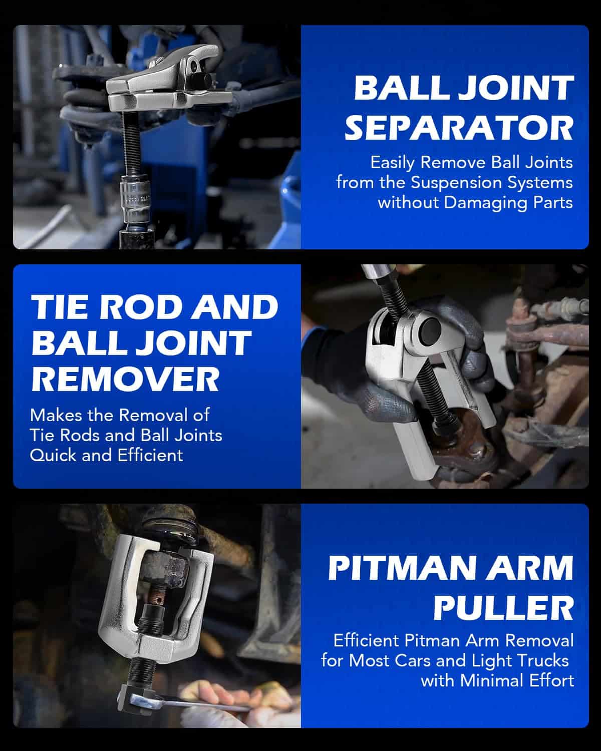 Juego de Separador de Junta de Rótula, Extractor de Brazo - Imagen 4