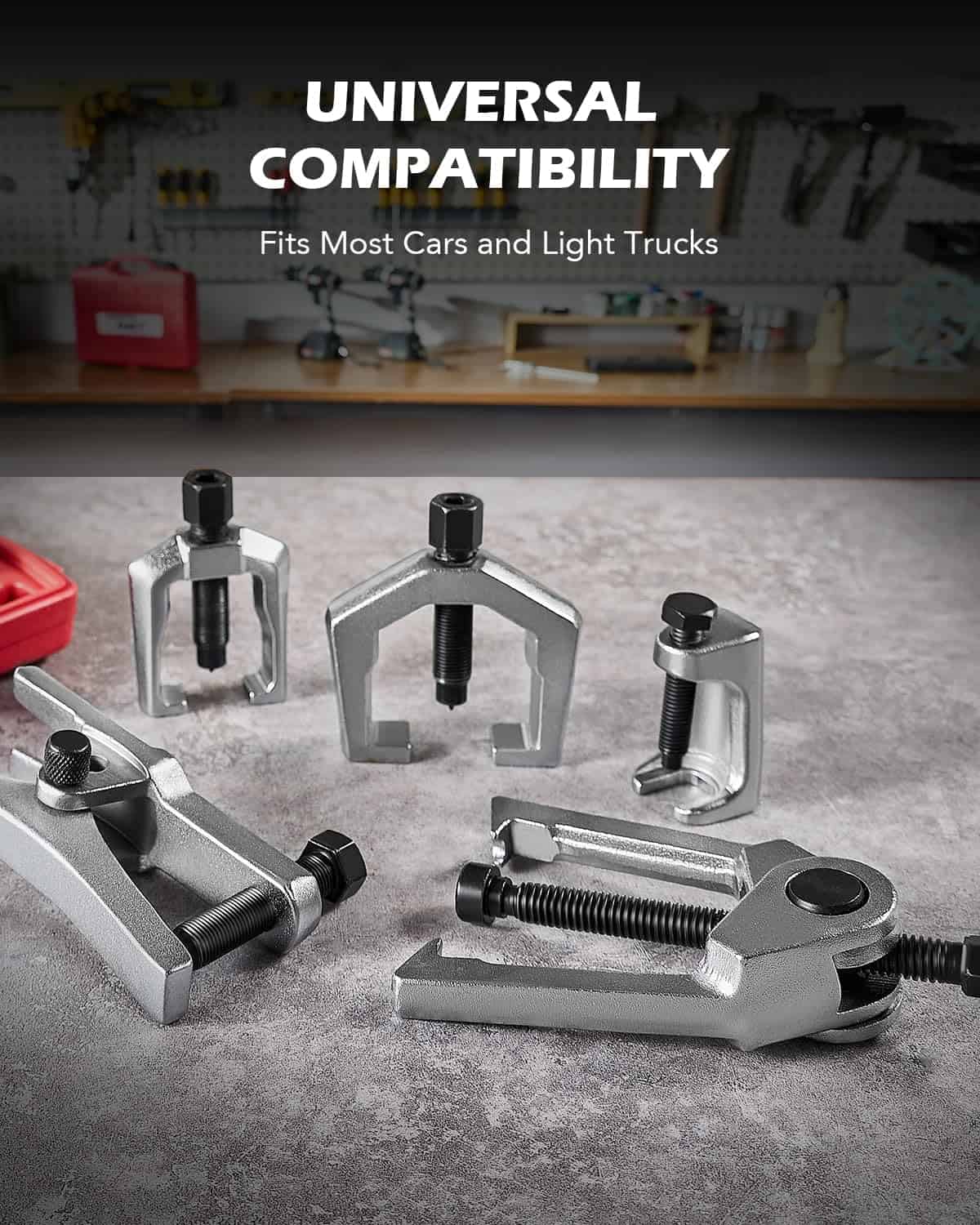 Juego de Separador de Junta de Rótula, Extractor de Brazo - Imagen 5