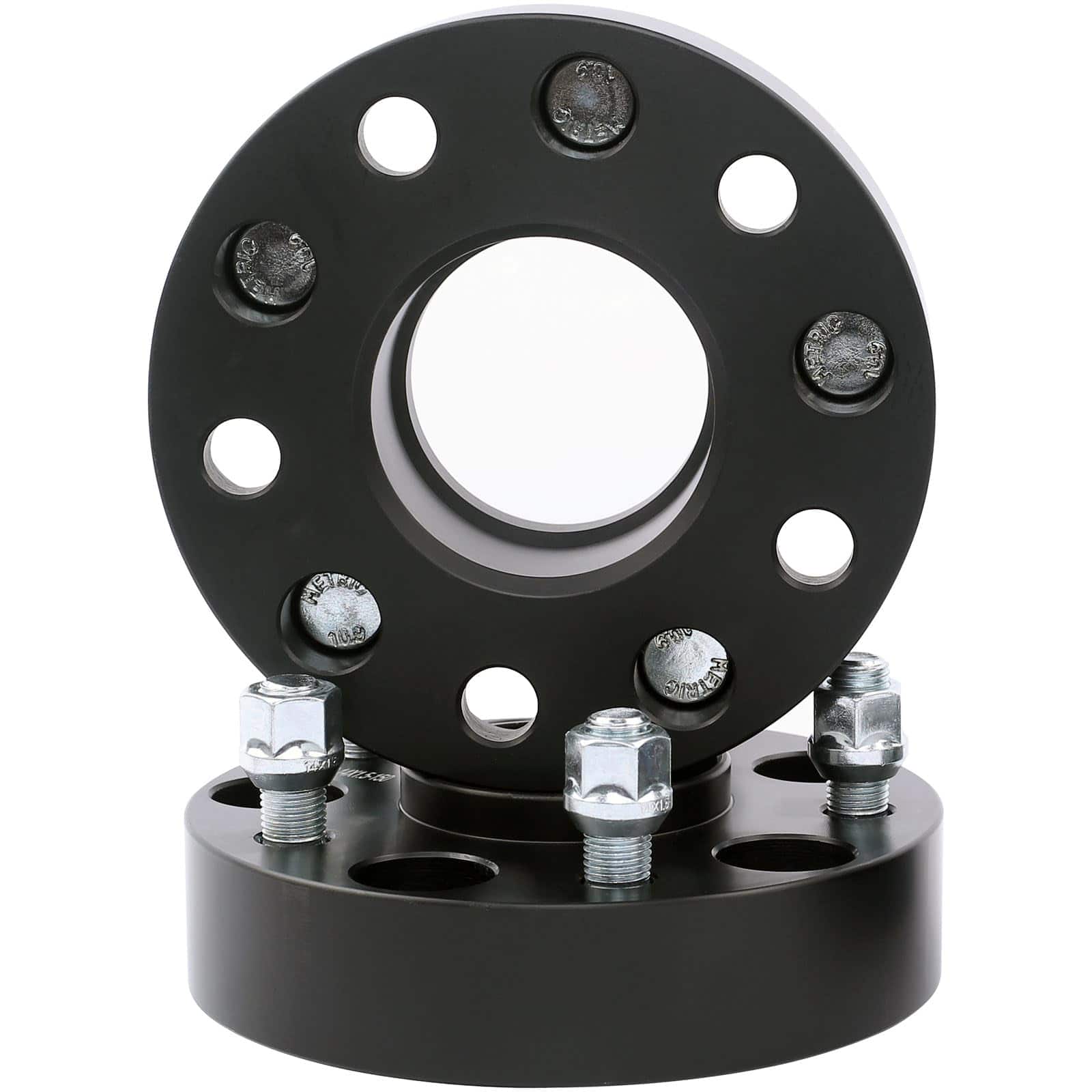 DCVAMOUS 4PC Separadores de Rueda Hubcentric 5x5 Negros de - Imagen 7