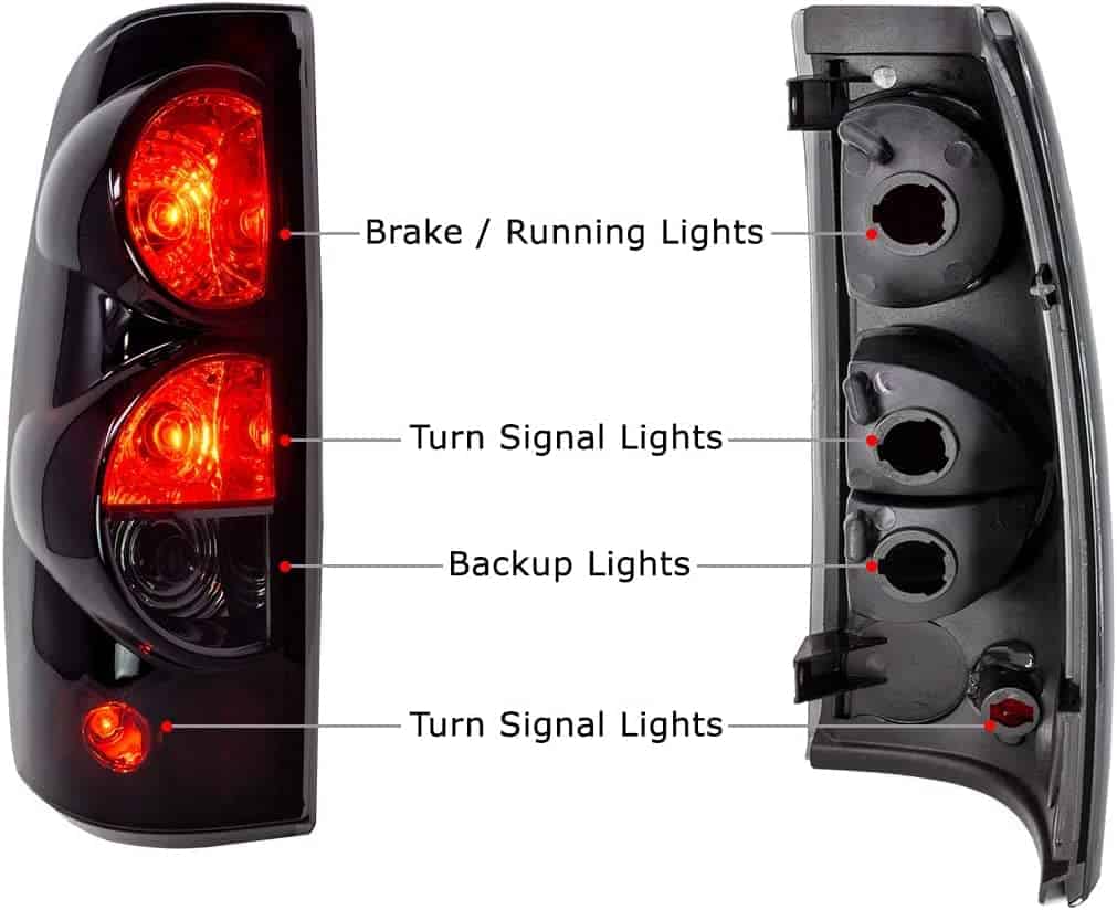 Winjet Luces traseras para [1999 2000 2001 2002 2003 2004 - Imagen 3