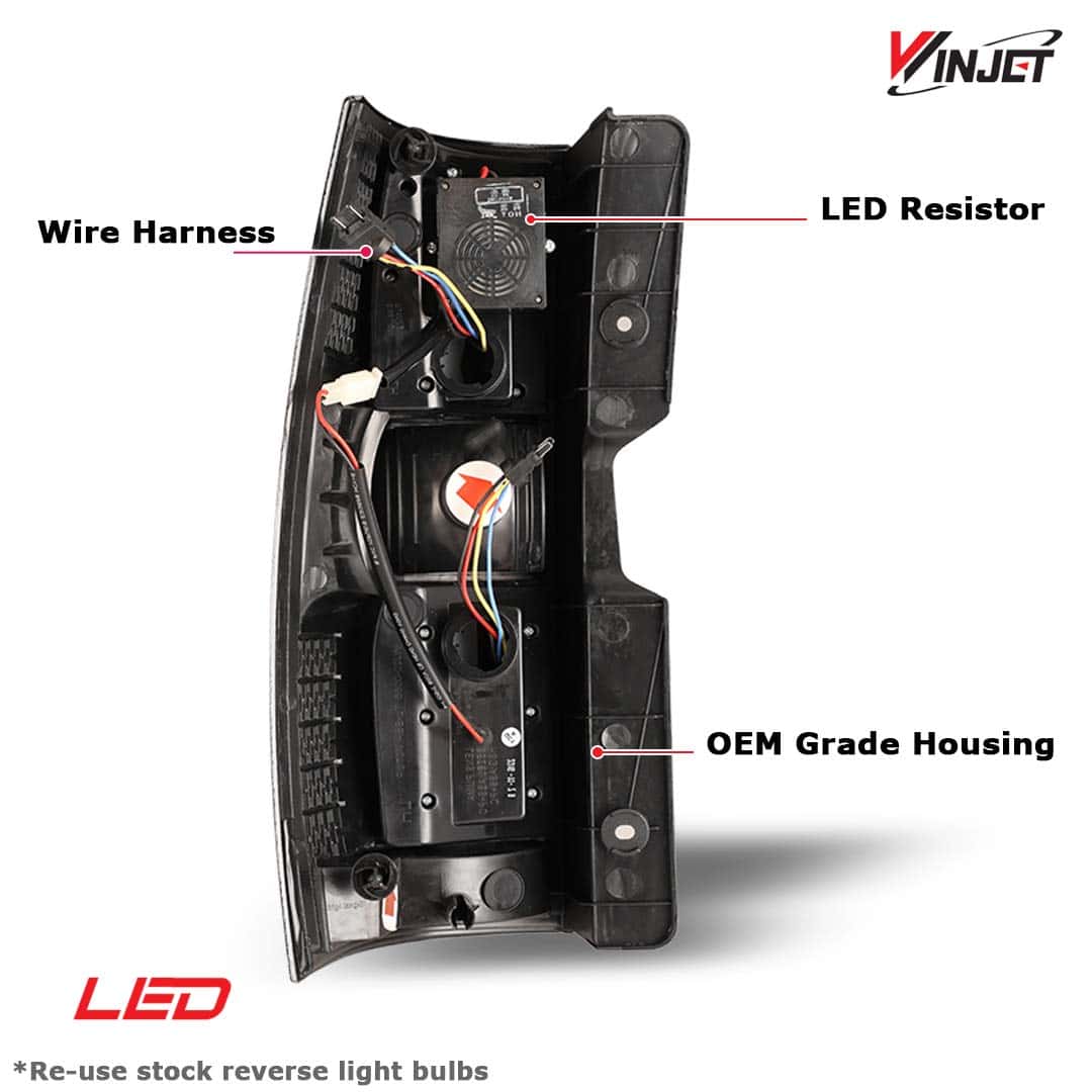 Juego de luces de freno y cola de repuesto Winjet OE Style - Imagen 5