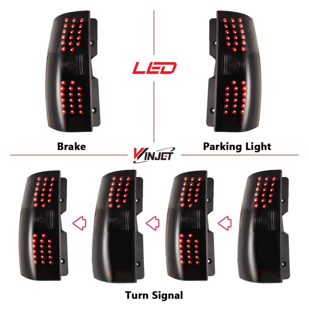 Juego de luces de freno y cola de repuesto Winjet OE Style - Imagen 3