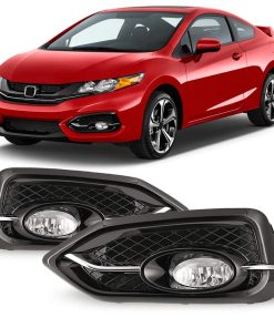Winjet OEM Series para [2014-2015 Honda Civic Coupe] Luces