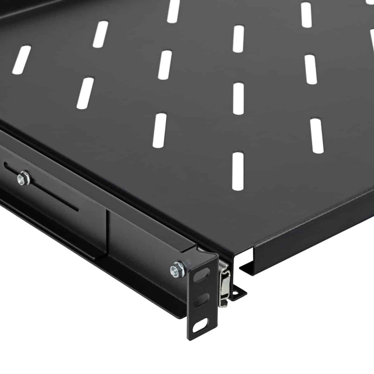 Estante de servidor deslizante de 4 postes, acero laminado - Imagen 7