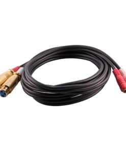 Cable de conexión premium Seismic Audio de 9 pies XLR