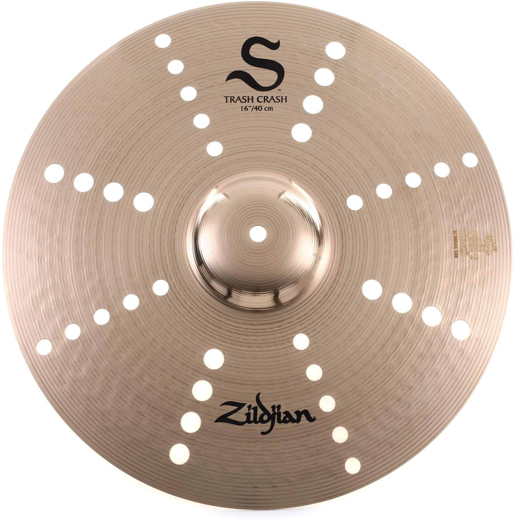 Platillo Zildjian 16 pulgadas Serie S Trash Crash
