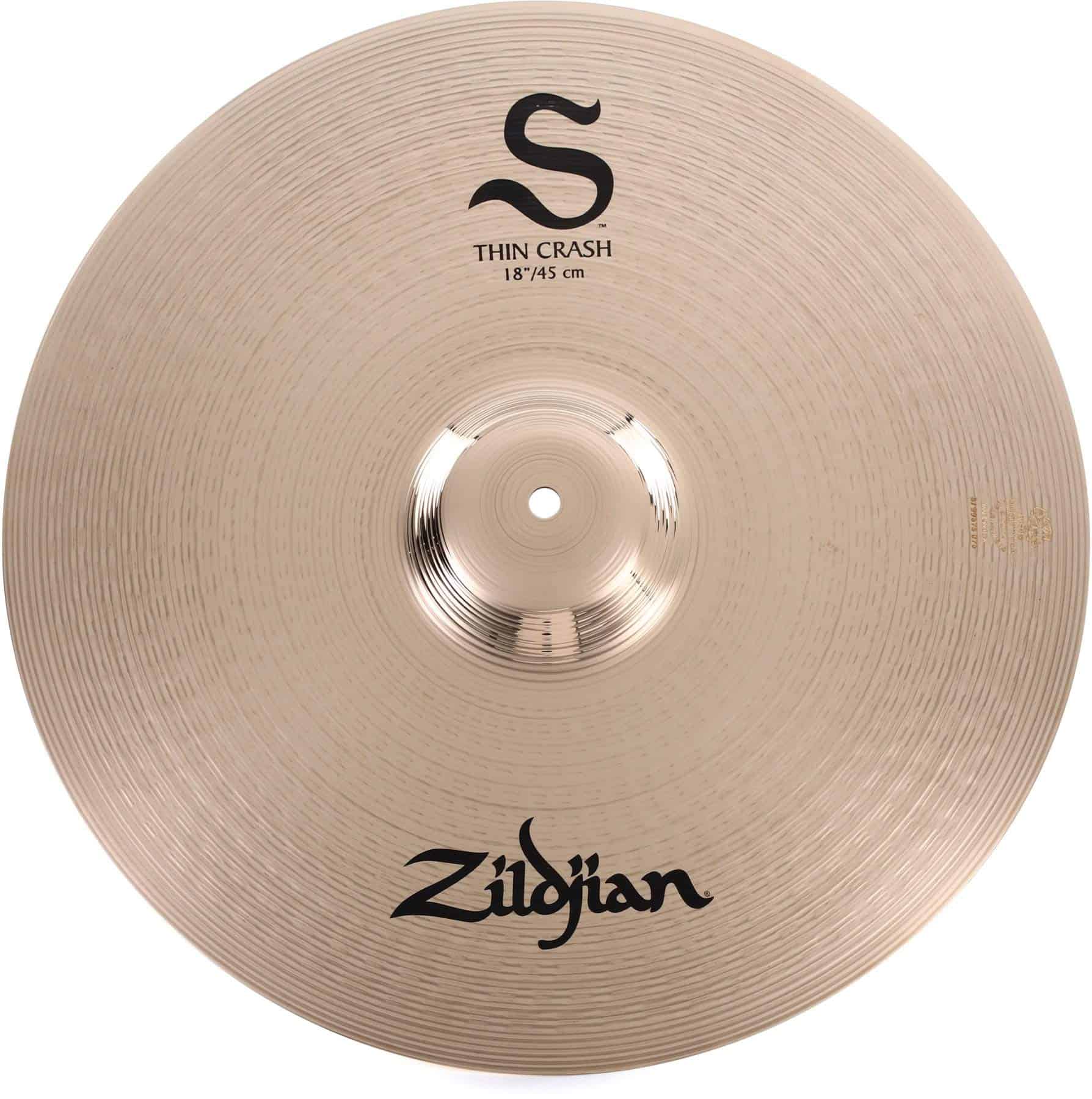 Platillo Zildjian 18 pulgadas Serie S Thin Crash