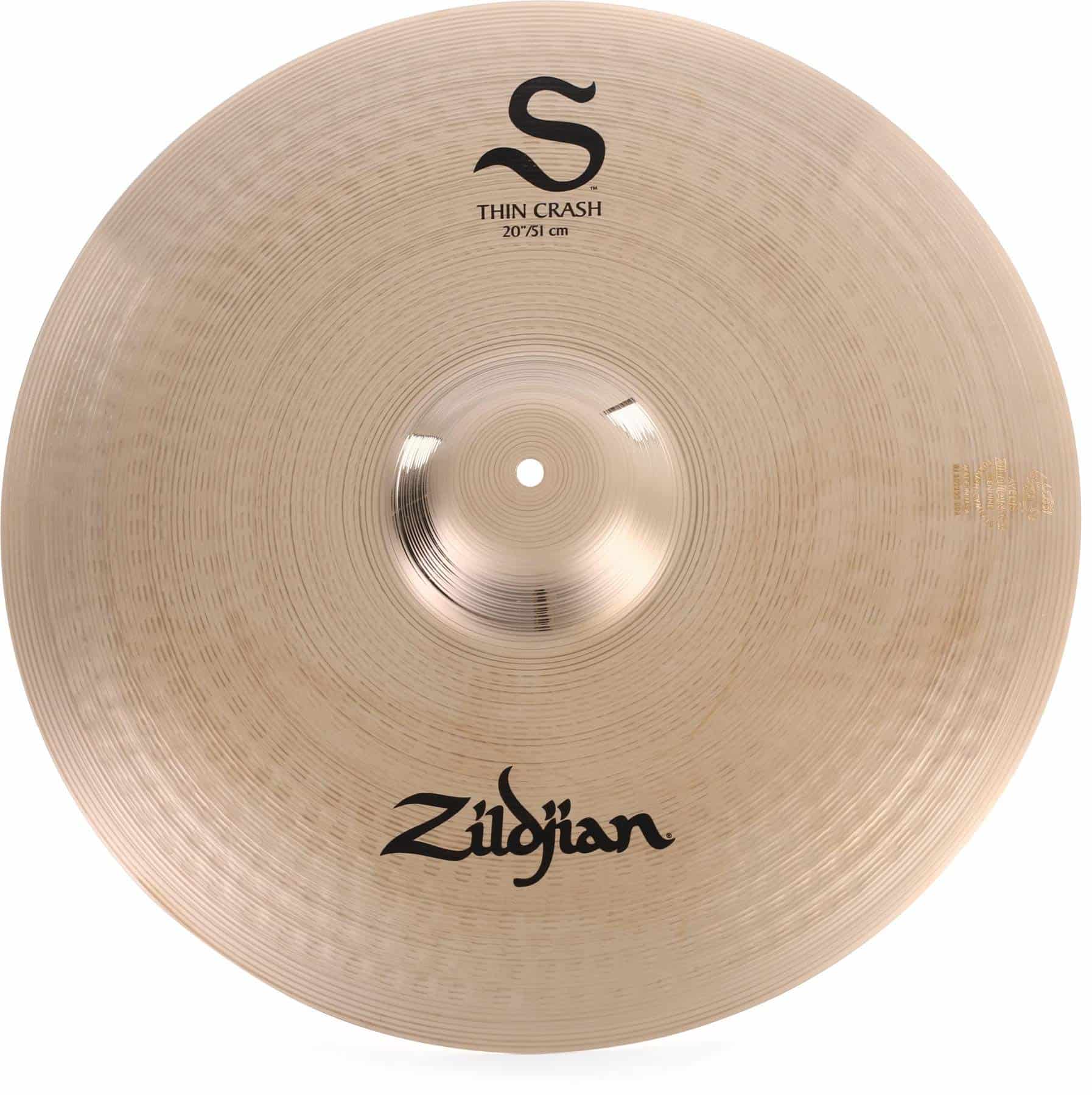 Platillo de Choque Delgado de la Serie S de Zildjian - 20
